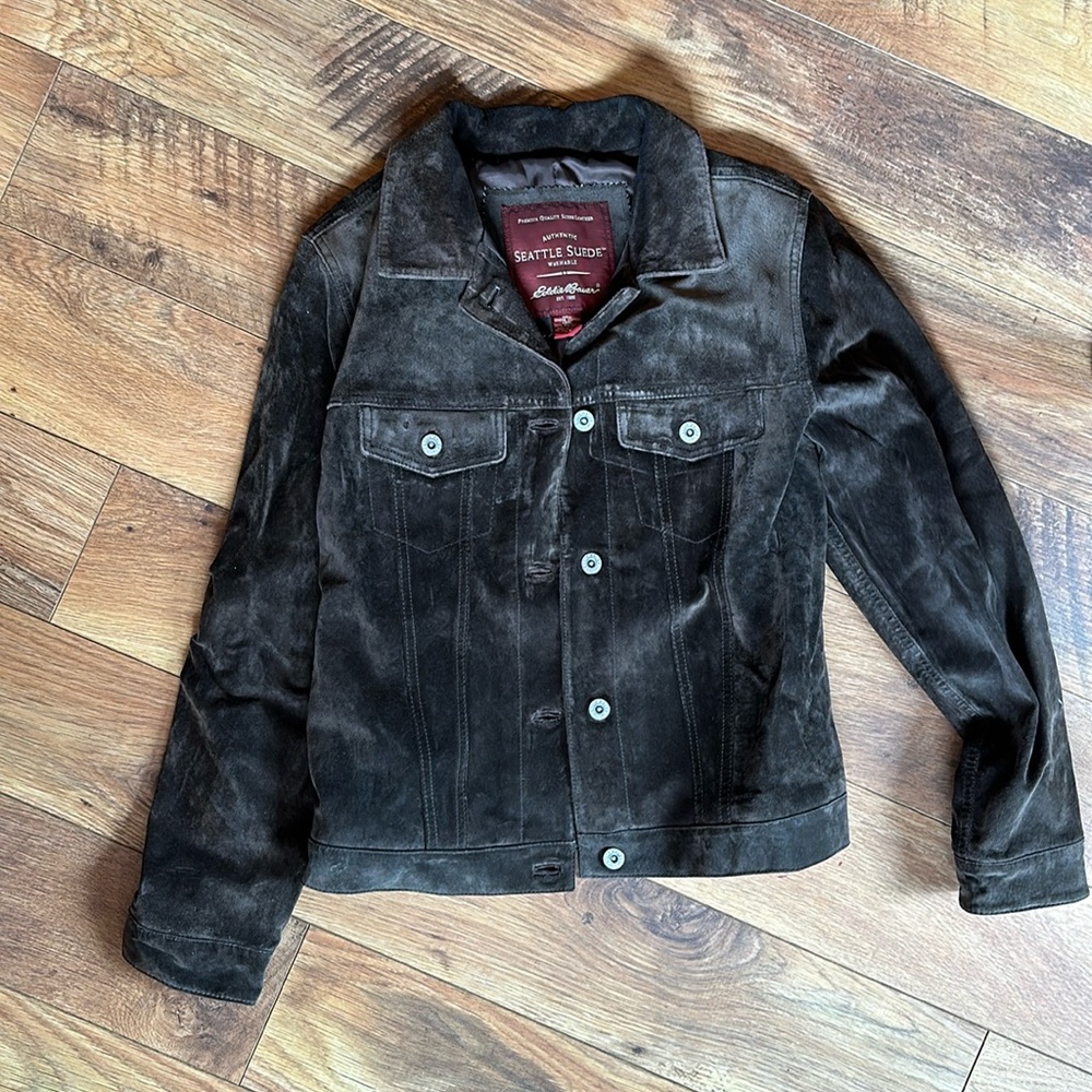 Vintage Eddie Bauer premium leather jacket.